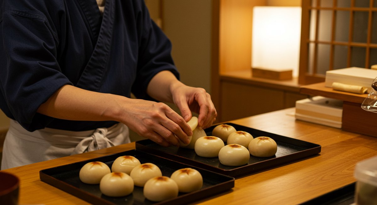 西行 饅頭