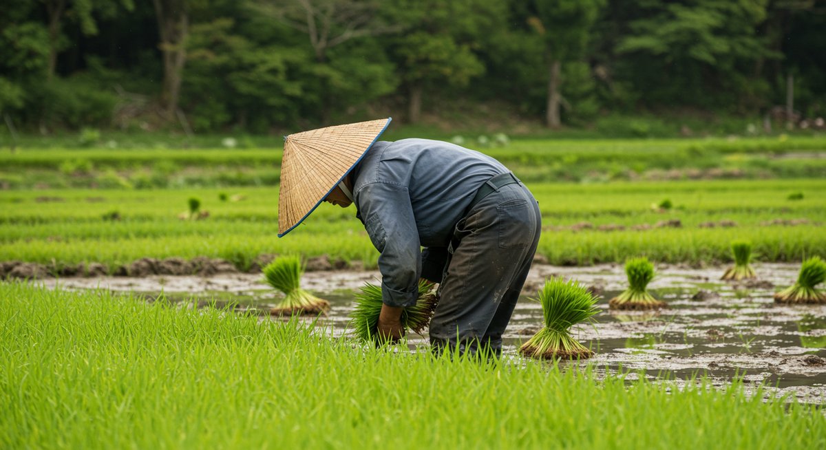 田植え 手植え
