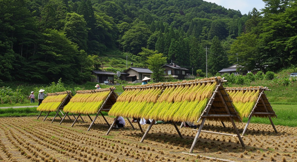 稲架 掛け